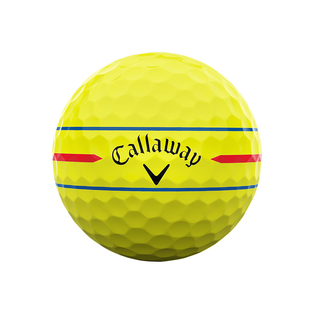 Callaway Chrome Soft 360 Triple Track Yellow Golf Balls - Prior